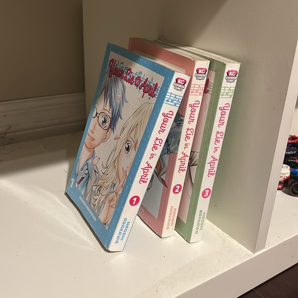 Your Lie In April Manga set 1-3